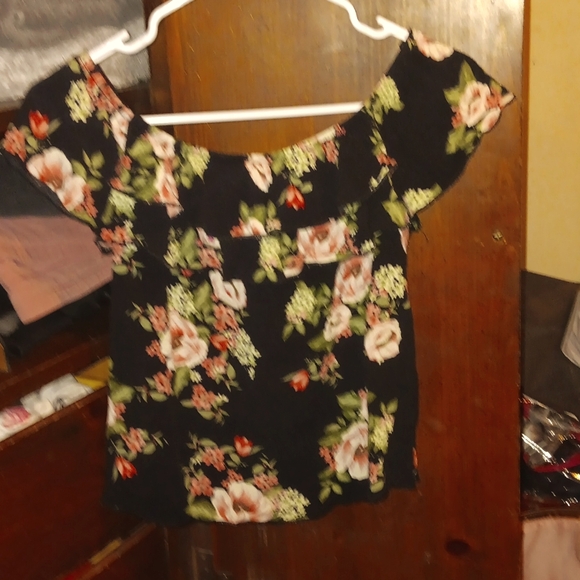 H&M FLORAL DRESS TOP - Picture 2 of 3
